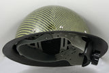 CC™ Carbon/Yellow Kevlar® Hard Hat : Full Brim