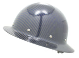 CC™ Carbon/Blue Kevlar® Hard Hat : Full Brim